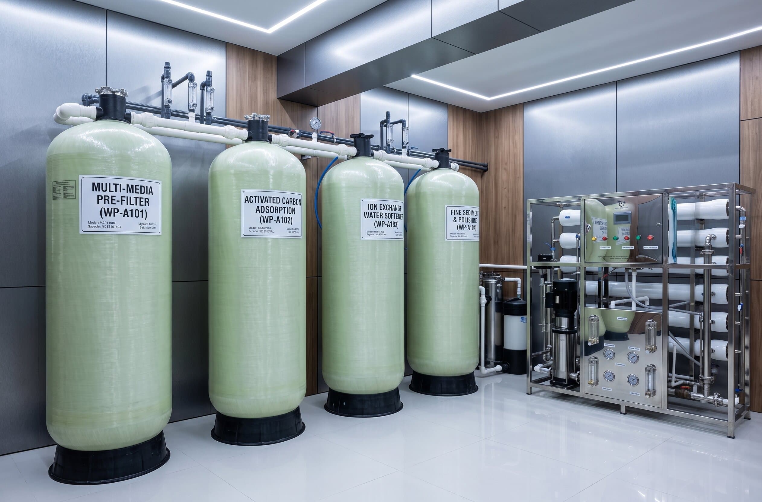 Reverse Osmosis Desalination System RO Plant